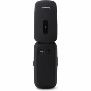 Panasonic KX-TU446 Feature Phone - 6.1 cm (2.4") TFT LCD 320 x 240 - 2G - Black - Flip - 1 SIM Support - SIM-free - 1000 m