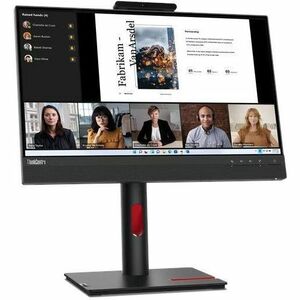 Lenovo ThinkCentre Tiny-In-One 22 Gen 5 22 Zoll Class LED-Touchscreen-Monitor - 16:9 Format - 4 ms Reaktionszeit - Webcam 