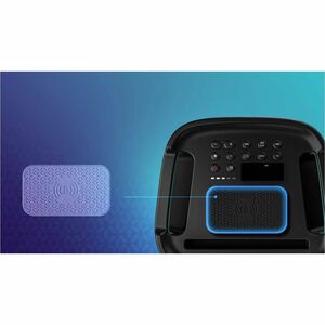 Hisense Party Rocker One HP100 2.0 Pórtatil Bluetooth Sistema de Altavoces - 300W RMS - Negro, Verde - 40Hz a 20kHz - Bate