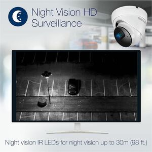 Telecamera di rete TRENDnet TV-IP1515PI 5 Megapixel Interno/esterno - Colore - Dome - Bianco - 30 m Infrarossi Visione not