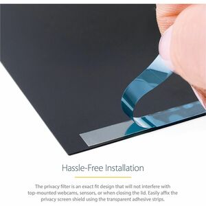 StarTech.com 16M21-PRIVACY-SCREEN. Maximale Bildschirmgröße: 40,6 cm (16"), Geeignet für: Laptop, Typ: Rahmenloser Blicksc