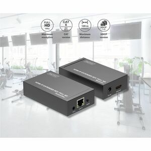 HDMI IP EXTENDER SET FULL HD 120M FULL HD 1080P