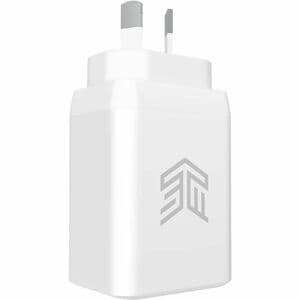 STM Goods 35W Dual Port (USB-C & USB-C) Power Adapter (AUNZ) - white - 35 W - New Zealand - White