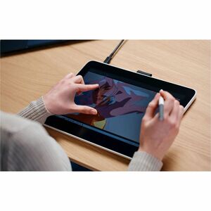 Wacom One 12 3D Grafiktablett - 29,5 cm (11,6 Zoll) Full HD - Kabel - Stift - 2 x USB - PC, Chrom, Mac, Android