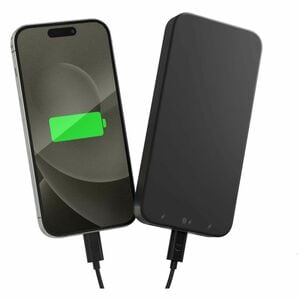 Mophie Powerstation Power Bank - For USB Type C Device, USB Type A Device - 10000 mAh - Black