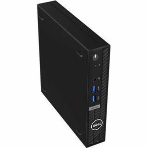 Dell OptiPlex 7000 7010 Desktop Computer - Intel Core i5 13th Gen i5-13500T - 8 GB - 256 GB SSD - Micro PC - Black - Intel