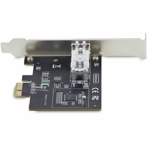 StarTech.com Carte Réseau GbE SFP à 1 Port, PCIe 2.1 x1, Intel I210-IS, Carte Contrôleur 1GbE, 1000BASE Cuivre/Fibre Optiq