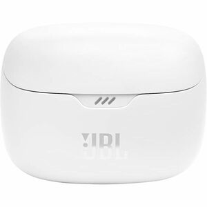 JBL Tune Beam True Wireless Earbud Stereo Earset - White - Binaural - In-ear - Bluetooth - 16 Ohm - 20 Hz to 20 kHz - Nois