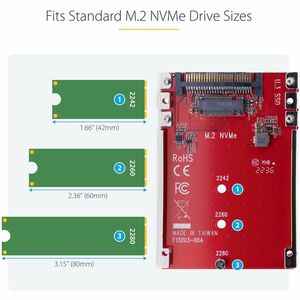 StarTech.com M.2 to U.3 Adapter