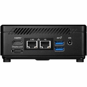 MSI Cubi 5 12M Cubi 5 12M-007BAU Barebone System - Mini PC - Socket BGA-1744 - 1 x Intel Core i7 12th Gen i7-1255U - Intel