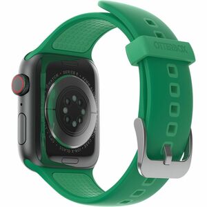 OtterBox Adjustable Smartwatch Band - Buckle Attachment - Green Juice - Silicon, Stainless Steel