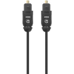 Manhattan 356084 3m Fibra óptica Cable de audio - Cable for Dispositivo de audio, Receptor A/V, Amplificador, Sistema del 