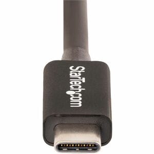 StarTech.com 1.6ft/50cm Thunderbolt 4 Cable, 40Gbps, 100W PD, 4K/8K Video, Intel-Certified, Compatible w/Thunderbolt 3/USB