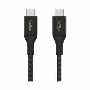 Belkin BoostCharge 1 m USB-C Data Transfer Cable - Cable for MacBook, Gaming Notebook, iPad Air, ... - First End: 1 x USB 