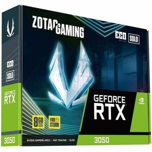 Zotac NVIDIA GeForce RTX 3050 Grafikkarte - 8 GB GDDR6 - 7680 x 4320 - 1,78 GHz Boost-Taktfrequenz - 128 Bit Busbreite - P