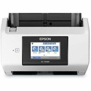 Escáner ADF Epson DS-790WN - Inalámbrico - Gran formato - 600 ppp Óptico - 32-bit Color - 24-bit Escala de grises - 45 ppm