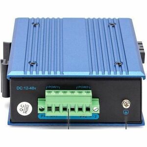 Digitus Industrial Transceiver/Medienkonverter - 2 Anschluss(e) - 1 x Netzwerk (RJ-45) - 1 x SC - Twisted Pair, Glasfaserl