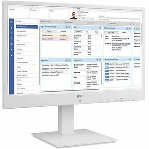 LG 24CR670NK6P All-in-One Thin Client Pentium N6005 Quad-core (4 Core) 2 GHz - Intel Chip - 8 GB RAM DDR4 SDRAM - 16 GB Fl