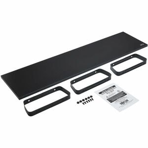 Eaton Tripp Lite Series Extra-Wide Dual-Monitor Riser for Desk, 39 x 10 in. - Wood, Black - Desk - Wood - Black - For Moni