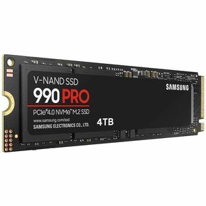 Samsung 990 PRO 4 TB Solid State Drive - M.2 2280 Internal - PCI Express NVMe (PCI Express 4.0 x4) - Gaming Console Device