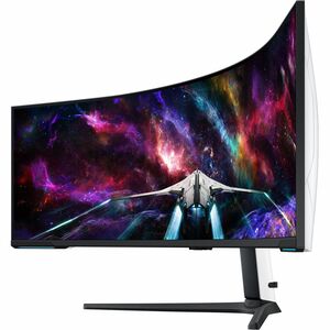 Samsung Odyssey Neo G9 S57CG952NU 57" Class DUHD Curved Screen Gaming LED Monitor - 32:9 - Black, White - 144.8 cm (57") V