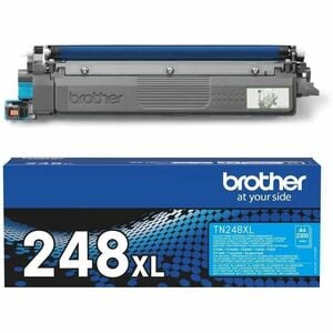 Brother TN-248XLC Hoch Kapazität Laserdruck Tonerkartusche - Cyan - Original - 4er Pack