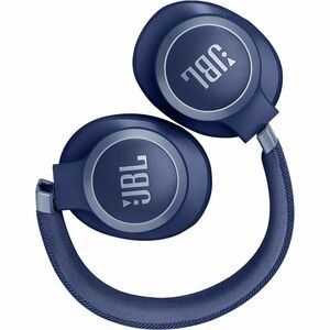 JBL Live 770NC Wireless Over-the-head, Over-the-ear Stereo Headset - Blue - Alexa - Binaural - Circumaural - Bluetooth - 3