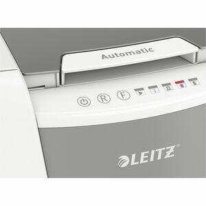Leitz IQ Autofeed 100 Paper Shredder - Continuous Shredder - Micro Cut - 6 Per Pass - for shredding Paper - P-5 - 220 mm T