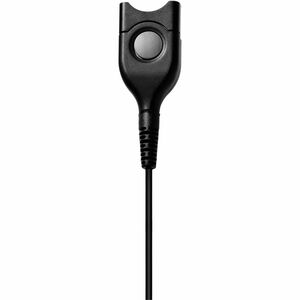 EPOS IMPACT SC 30 Wired On-ear Mono Headset - Black - Monaural - Electret, Condenser, Noise Cancelling, Uni-directional Mi
