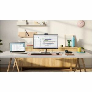 Webcam Logitech BRIO 100 - 2 Megapixel - 30 fps - Grafite - USB Tipo A - Full HD - 1920 x 1080 Video - Fuoco fisso - 58° A