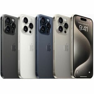 Apple iPhone 15 Pro A3102 128 GB Smartphone - 15.49 cm (6.10") OLED 2556 x 1179 - Hexa-core (A17 ProDual-core (2 Core) 3.7