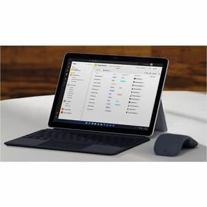 Microsoft Surface Go 4 Tablet - 10.5" - 8 GB - 256 GB Storage - Windows 11 Pro - Platinum - Quad-core (4 Core) N200 - micr