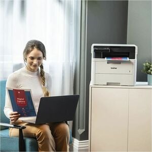 Brother DCP-L3520CDW Kabellos - Laser-Multifunktionsdrucker - Farbe - Kopierer/Drucker/Scanner - 18 Seiten/Min. Mono/18 pp