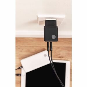 Our Pure Planet 24 W AC Adapter - Our Pure Planet Wall Charger 2 USB ports 4.8A (UK) 24W