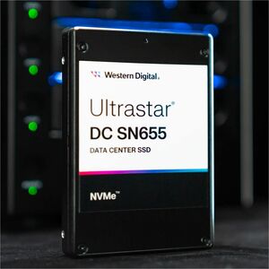 WD Ultrastar DC SN655 WUS5EA1A1ESP7E3 15,36 TB Unidade de estado sólido - Interno - PCI Express NVMe (PCI Express NVMe 4.0