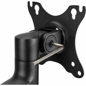 Neomounts Mounting Arm for Monitor, Display Screen, LCD Display - Black - Height Adjustable - 1 Display(s) Supported - 43.