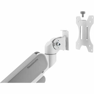 Neomounts Next Mounting Arm for Monitor, Curved Screen Display - White - Height Adjustable - 1 Display(s) Supported - 43.2