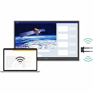ViewSonic ViewBoard IFP7552-2F 4K UHD LCD Collaboration Display - Cortex A73 + A53 - 8 GB - Ultra Fine Touch (UFT) - Touch