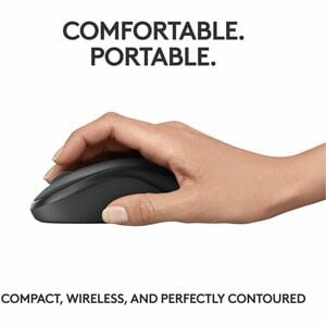 MOUSE SEM FIO BT LOGITECH M240 SILENT GRAFITE