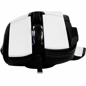 Ratón de juego Game Factor MOG602 - USB - Óptico - Blanco - Cable - 19000 dpi