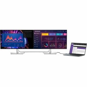 Dell UltraSharp U2724DE 27" Class WQHD LED Monitor - 16:9 - 27" Viewable - In-plane Switching (IPS) Black Technology - Edg