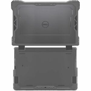 MAXCases Extreme Shell-F Rugged New Case for Dell Chromebook - Grey - Shock Absorbing, Scratch Resistant, Dirt Resistant, 