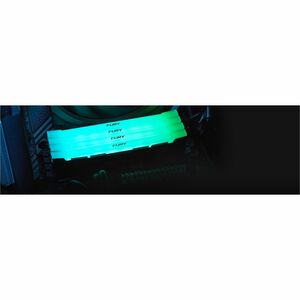 Kingston FURY Renegade 8GB DDR4 SDRAM Memory Module - For Motherboard - 8 GB (1 x 8GB) - RGB - DDR4-3600/PC4-28800 DDR4 SD