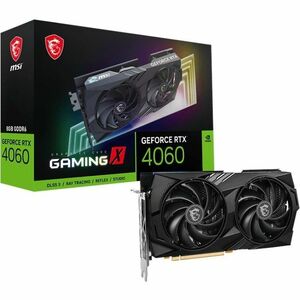 MSI NVIDIA GeForce RTX 4060 Graphic Card - 8 GB GDDR6 - 7680 x 4320 - 2.61 GHz Boost Clock - 128 bit Bus Width - PCI Expre