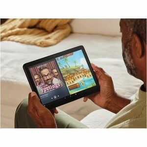 Amazon Fire HD 10 Tablet - 25,7 cm (10,1 Zoll) Full HD - Octa-Core - 3 GB - 32 GB - Fire OS 8 - Schwarz - Cortex A76 Dual-