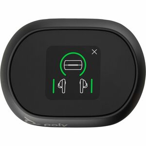Poly Voyager Free 60+ UC True Wireless Earbud Stereo Earset - Carbon Black - Microsoft Teams Certification - Google Assist