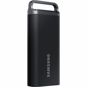 Samsung T5 EVO 4 TB Portable Solid State Drive - External - Black - Desktop PC, Notebook, Smartphone, Gaming Console, Came