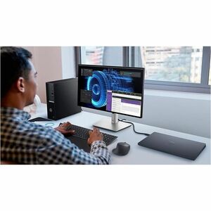 Dell UltraSharp U2424HE 24" Class Full HD LED Monitor - 16:9 - Black - 23.8" Viewable - In-plane Switching (IPS) Technolog
