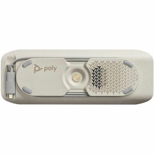 Poly Sync 40 Kabel/Kabellos Bluetooth Freisprecheinrichtung - Silber - 3 Mikrofon€ - 50 mm Lautsprecher