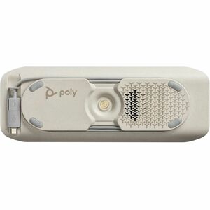 HP Sync 40+ Speakerphone - Silver - USB - Microphone - Battery - 1